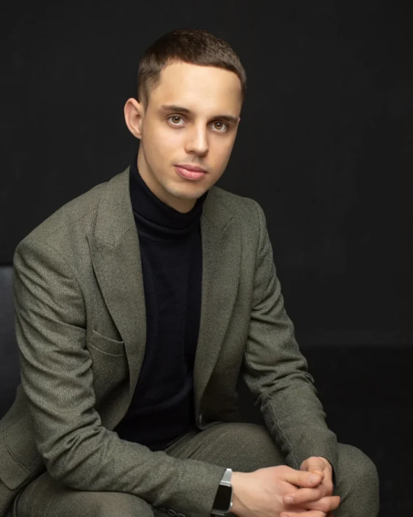 Paulius Nečiūnas fotosesijoje